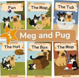Meg and Pug Level 1 Set