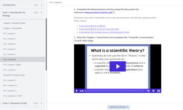 suburban science biology screen