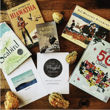 Playful Pioneers from The Peaceful Press Unit Study Curriculum